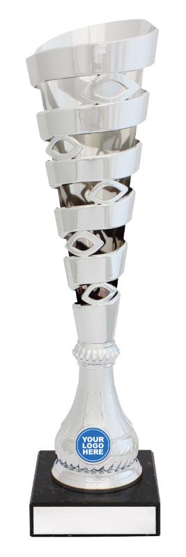 X4556 Silver Mega Spiral 39cm