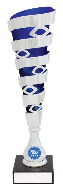 X4564 Blue Mega Spiral 36cm
