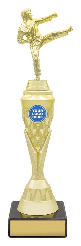 X4758 Martial Arts Gold Vector 33.5cm