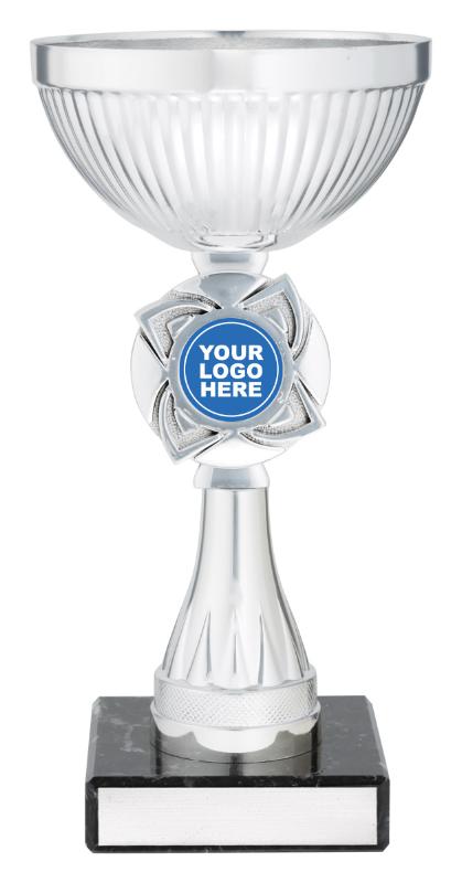 X4800 Silver Rosette 20cm