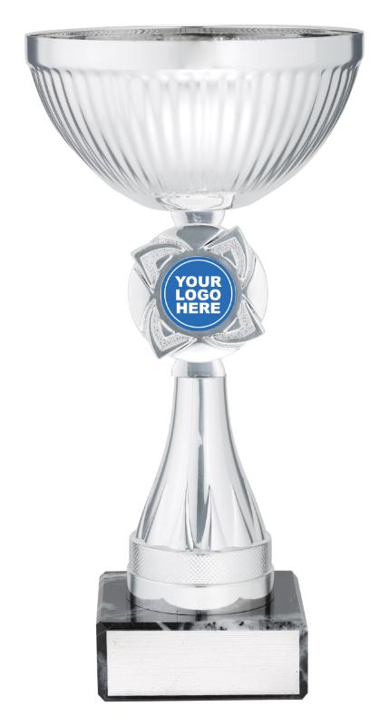 X4801 Silver Rosette 23.5cm