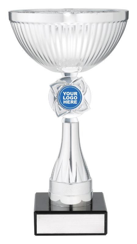X4802 Silver Rosette 26cm