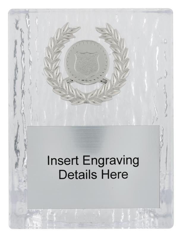 X4983 Acrylic Plaque Stand 13cm