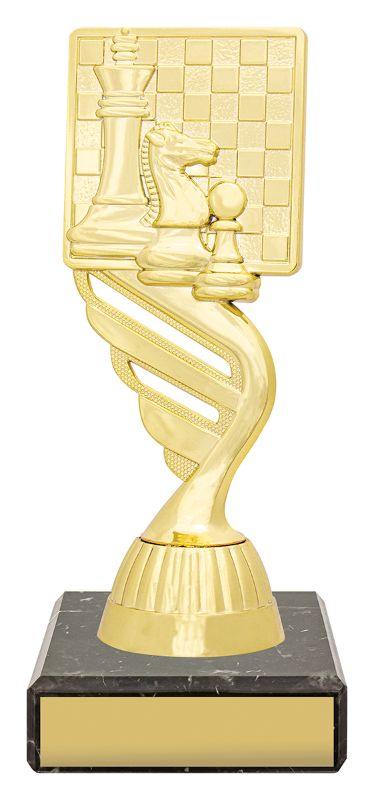 YB178 Chess Figure Trophy 15cm