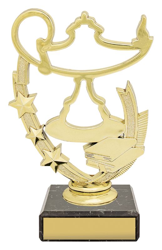 YB4405 Academic Silhouette Trophy 15cm