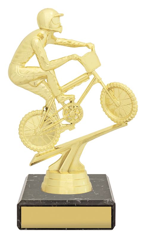 YB8008 BMX Figure Trophy 14.5cm