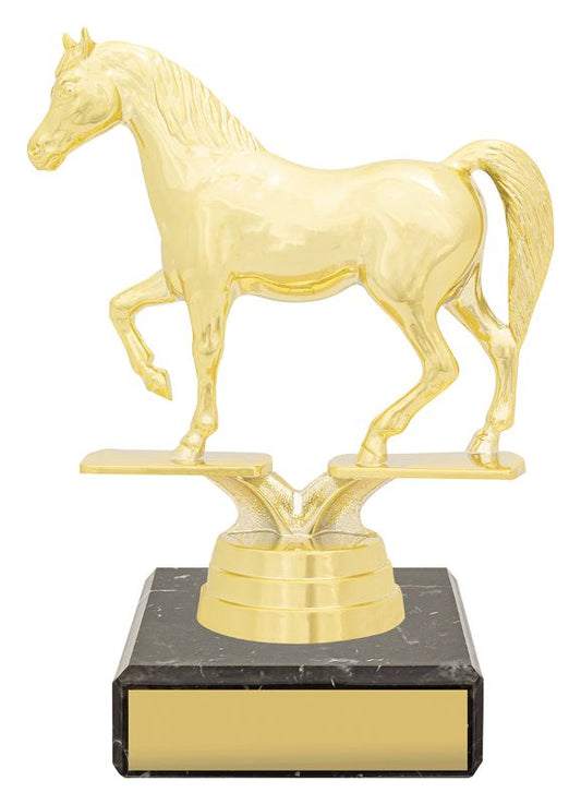 YB8135 Arabian Horse Figure Trophy 13cm