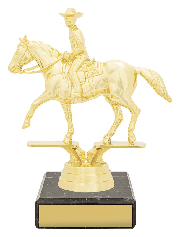 YB8140 Western Figure Trophy 14cm