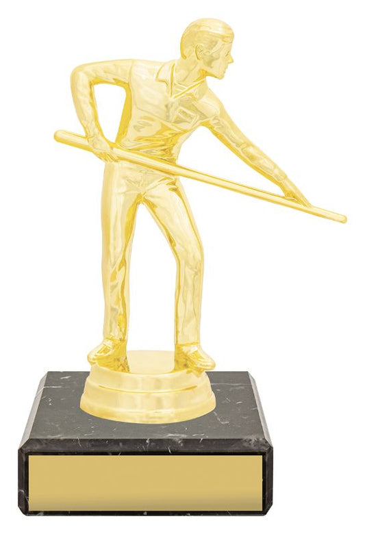 YB8342 Pool / Snooker Figure Trophy 12.5cm
