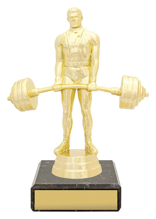 YB8363 Power Weightlifting Figure Trophy 14.5cm