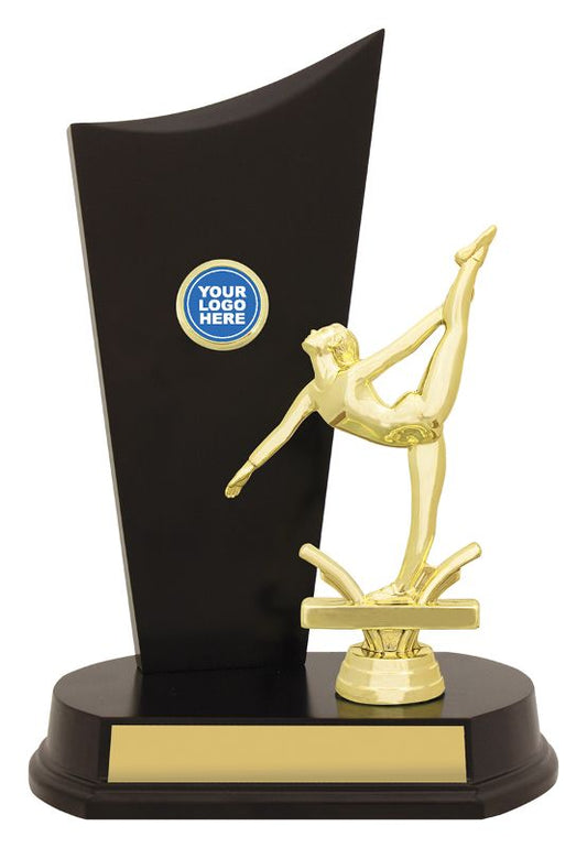 YT8627A Female Gymnastics Timber Crest 23cm