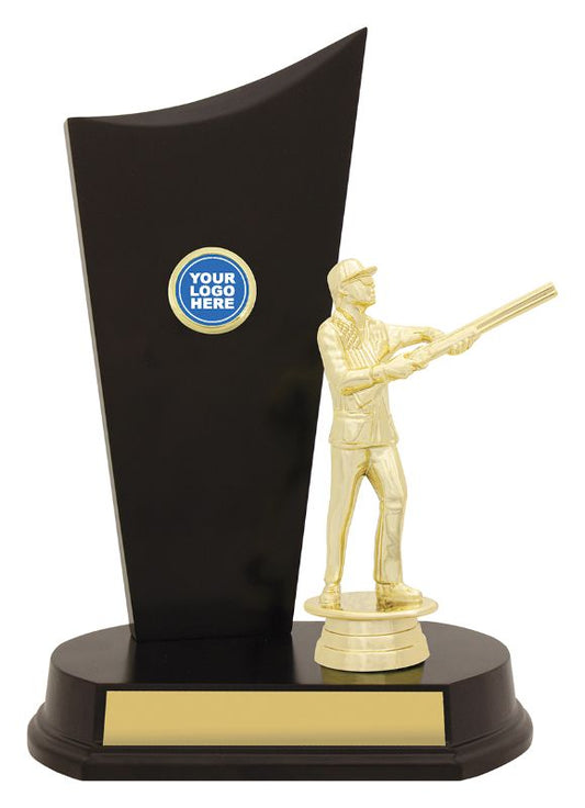 YT8664C Male Skeet Shooting Timber Crest 28.5cm