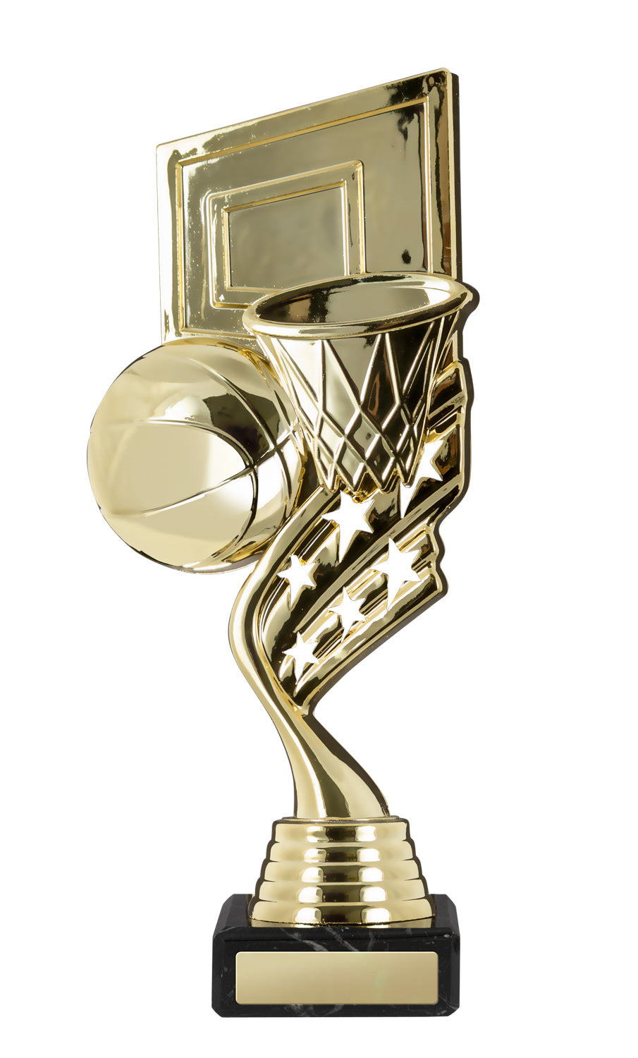 B24-0304-hero Basketball Figurine on Base
