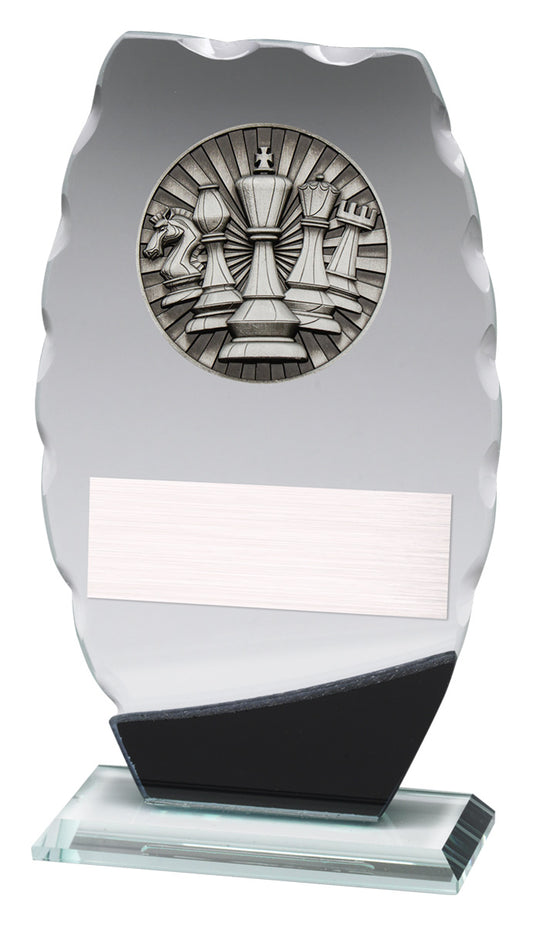 WM778 Chess Clipped Oval