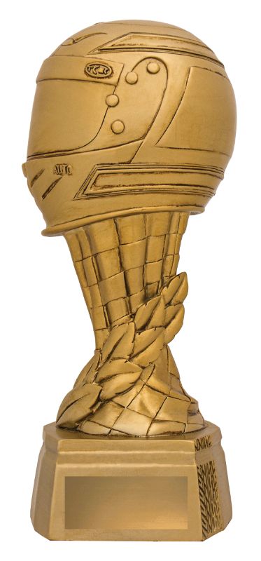 A1046E Motorsport Gold Helmet 30cm