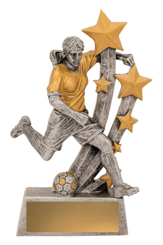 A1320A Football Female Sentinel 16cm