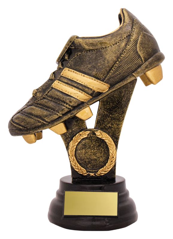 A177A Footy Pedestal Boot 18cm
