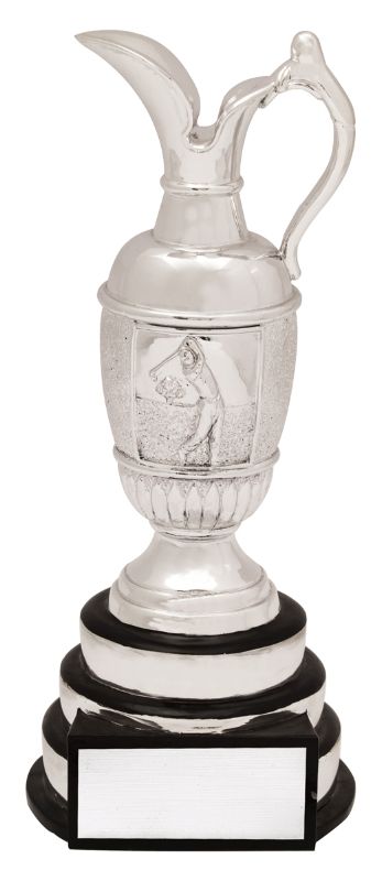 A1898B Golf Silver Claret cup 21cm