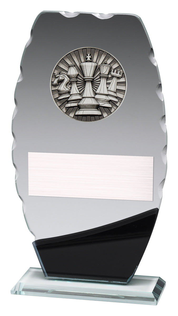 WM778 Chess Clipped Oval