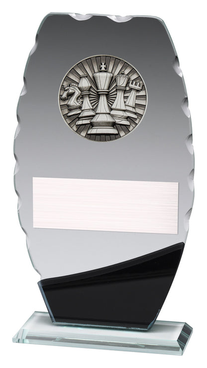 WM778 Chess Clipped Oval