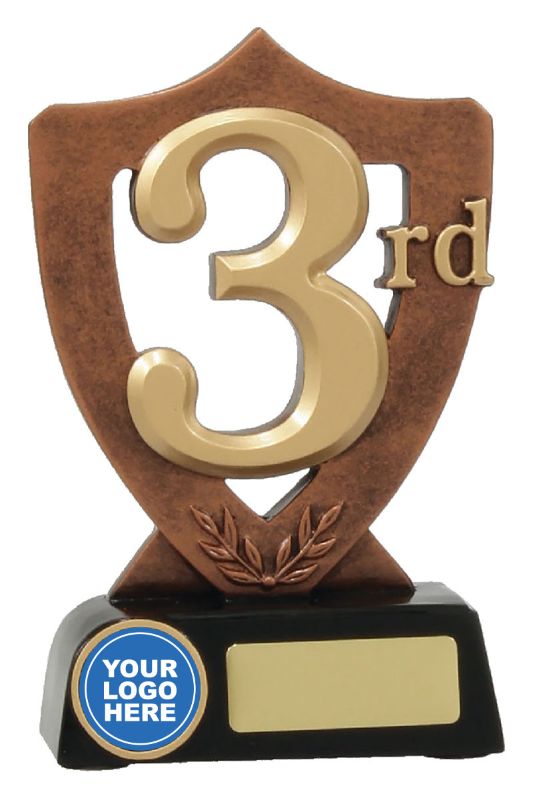 A333 Bronze Shield 3rd Place 16cm
