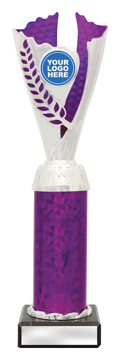 CUP22 Spirit Cups - Silver / Purple
