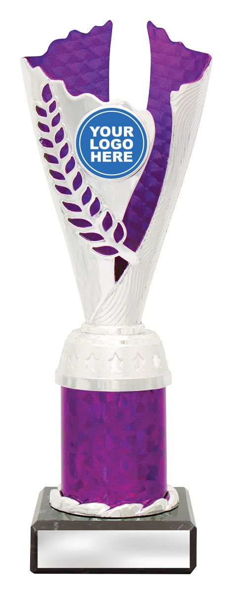 CUP22 Spirit Cups - Silver / Purple