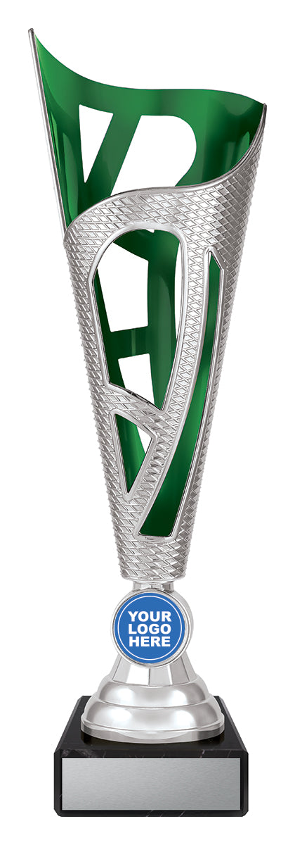 CUP59 Dragon - Silver & Green