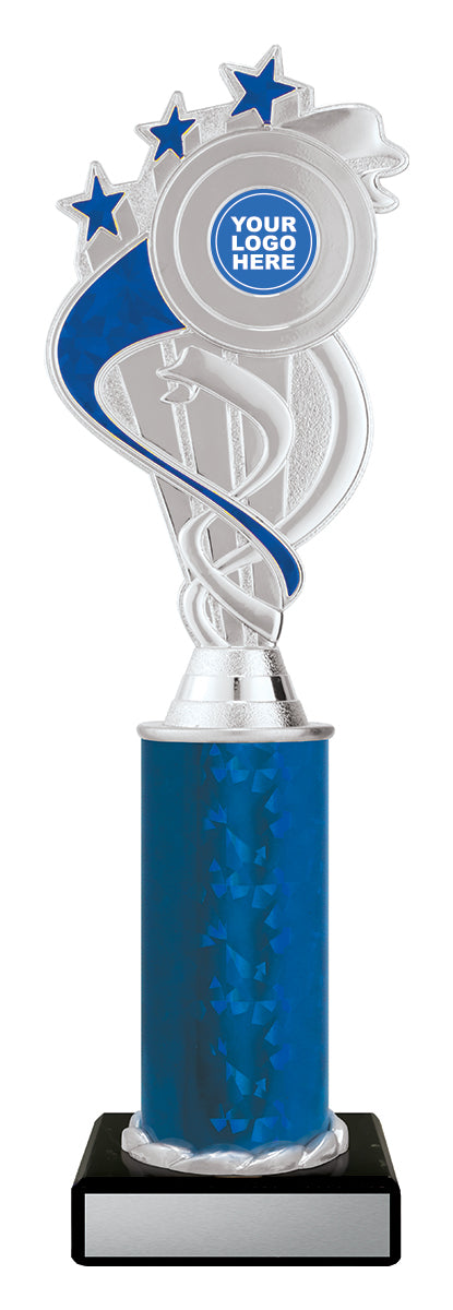 D5186 Ribbon Star - Blue