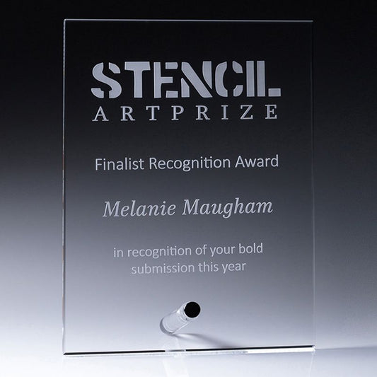 AC21B Acrylic Precision Plaque 17.5cm