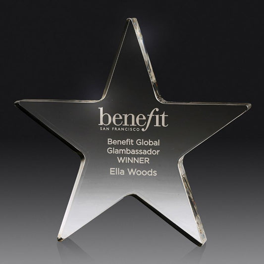 AC54A Acrylic Star Award 15cm