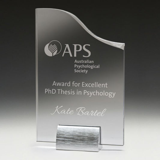ACM920C Acrylic Wave Award 23.5cm