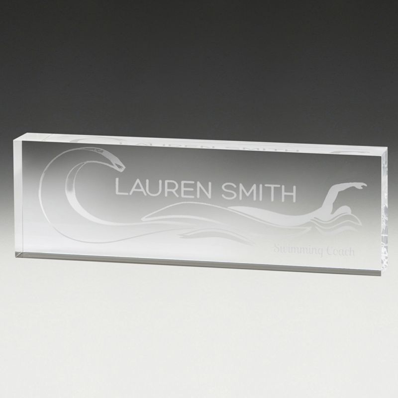 ACN200 Sign Bar Acrylic 20cm