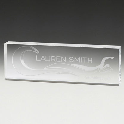 ACN200 Sign Bar Acrylic 20cm