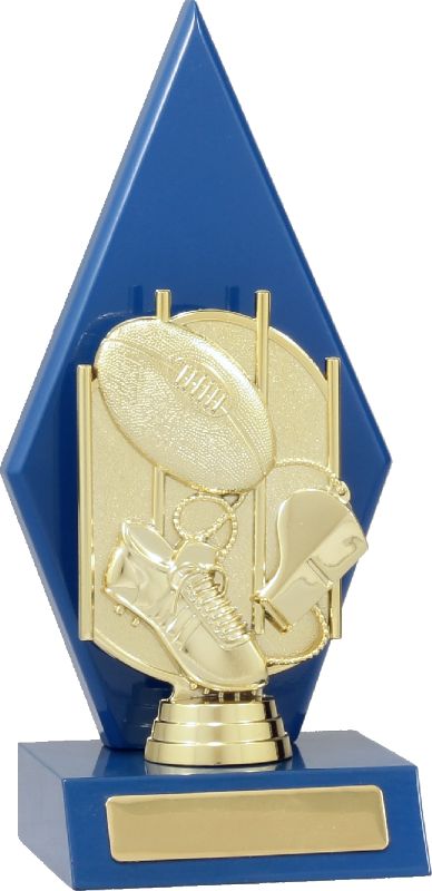 AR8026 Aussie Rules Blue Arrow 21.5cm – Trophy Shop