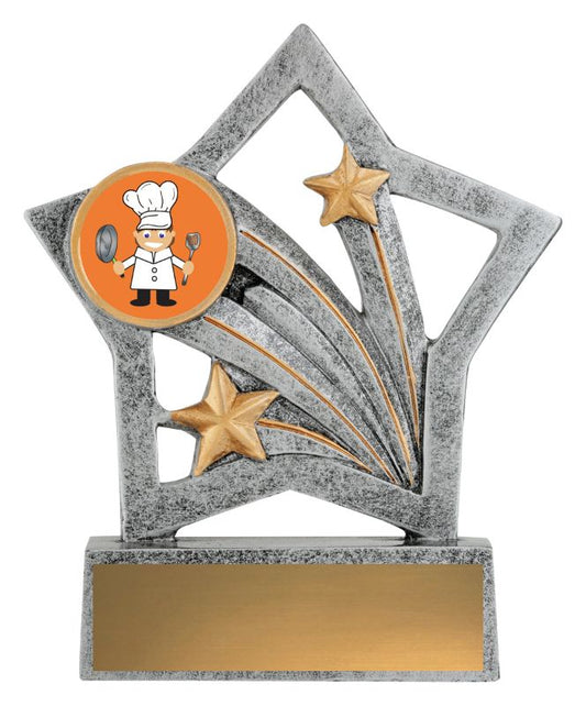 ASF137 Flash Trophy Chef 25mm Insert 12.5cm