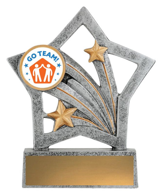 ASF144 Flash Trophy Teamwork 25mm Insert 12.5cm