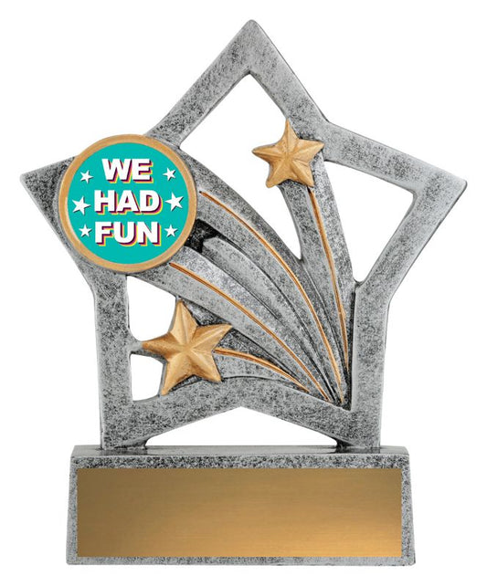 ASF145 Flash Trophy We Had Fun 25mm Insert 12.5cm