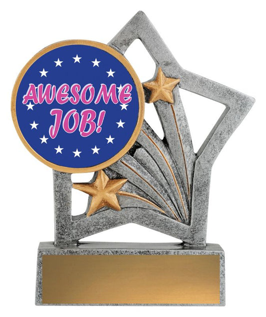 ASF204 Flash Trophy Awesome Job 50mm Insert 12.5cm