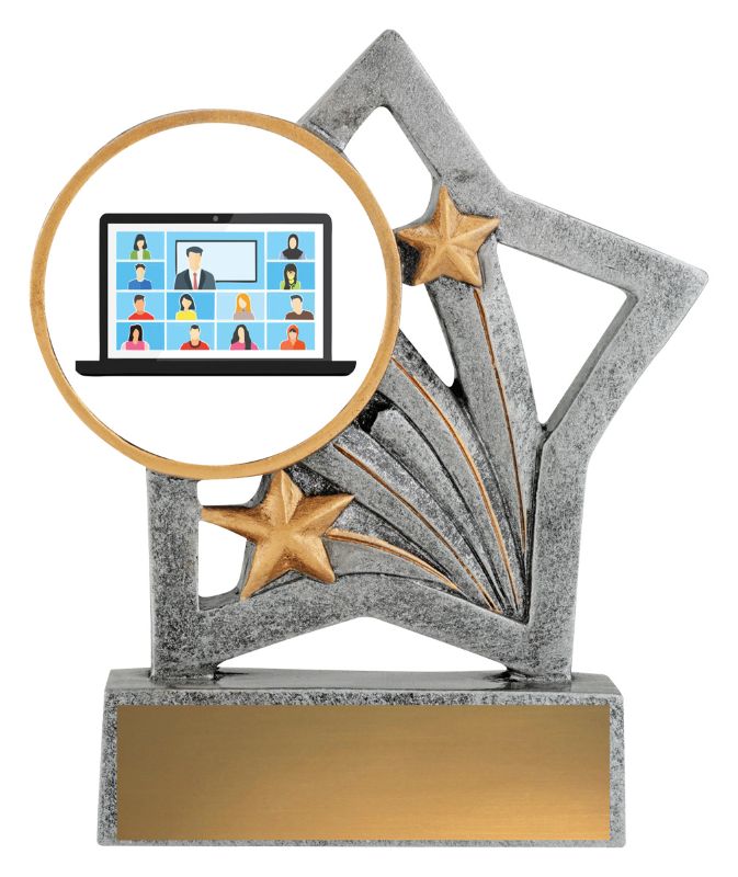 ASF215 Flash Trophy Laptop Master 50mm Insert 12.5cm