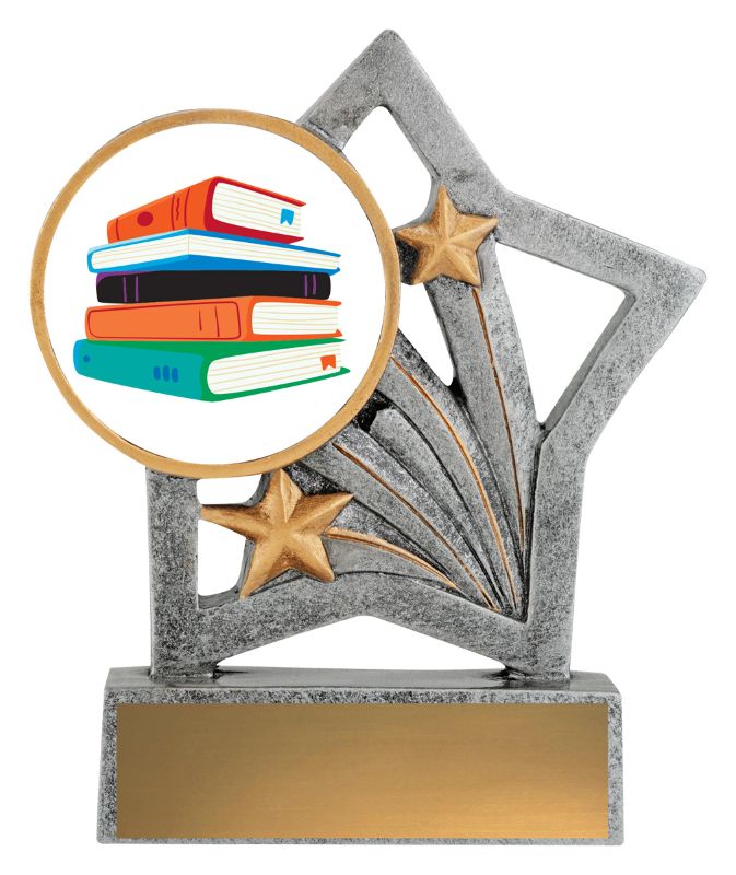 ASF223 Flash Trophy Literature 50mm Insert 12.5cm