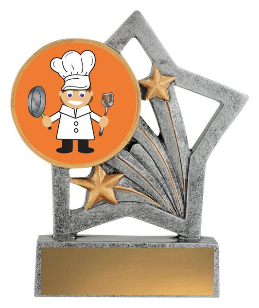 ASF237 Flash Trophy Chef 50mm Insert 12.5cm
