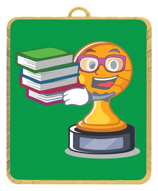 ASL703 Lynx Medal Academic Character 7.5cm