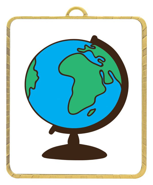 ASL729 Lynx Medal The Globe 7.5cm