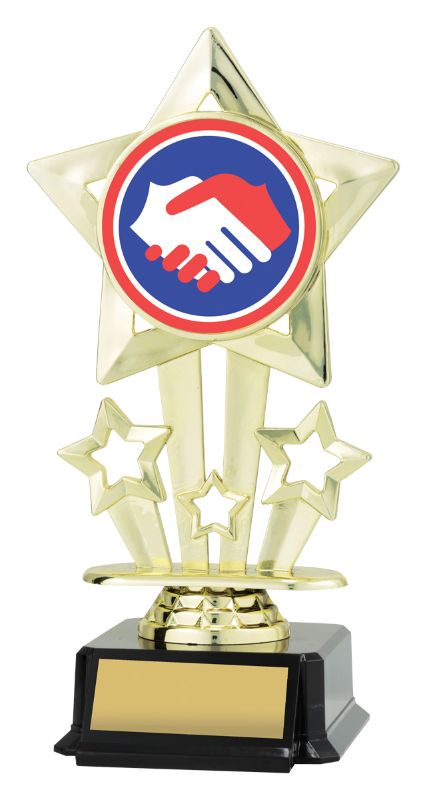 ASS546 Icon Star Handshake 18cm