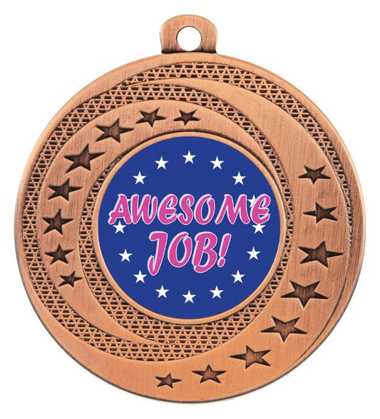 ASW104B Wayfare Medal Awesome Job Bronze 5cm