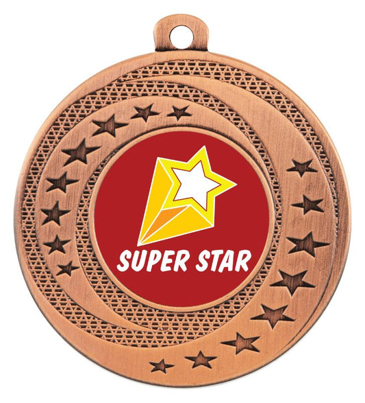 ASW105B Wayfare Medal Super Star Bronze 5cm
