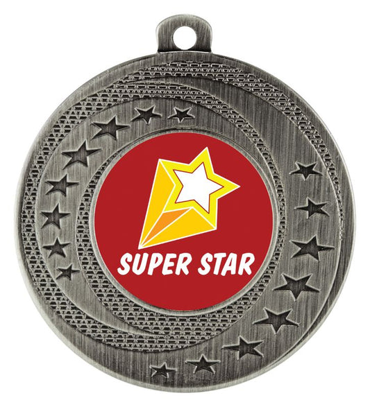 ASW105S Wayfare Medal Super Star Silver 5cm