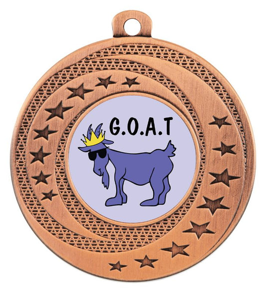 ASW109B Wayfare Medal GOAT Bronze 5cm