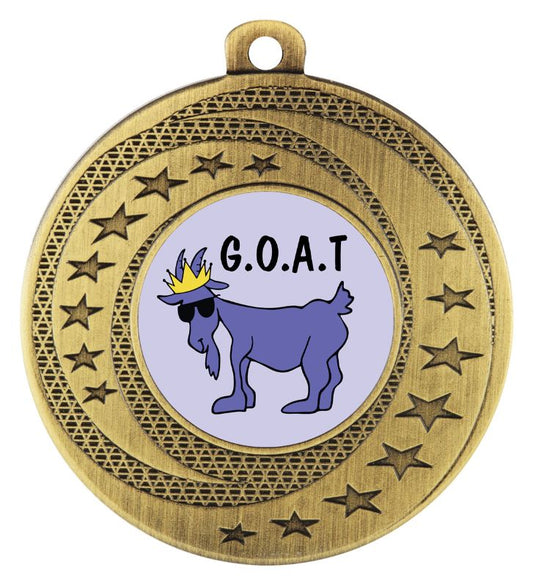 ASW109G Wayfare Medal GOAT Gold 5cm